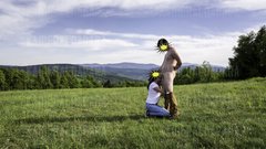 Lodzik w górach..