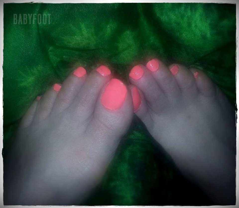 różowe cukiereczki - Babyfoot