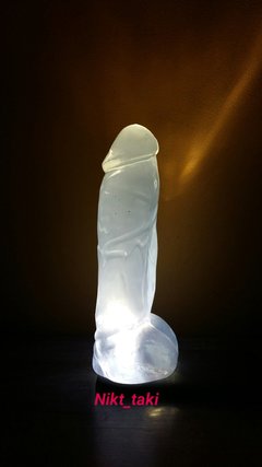 Lampka  nocna z profilu