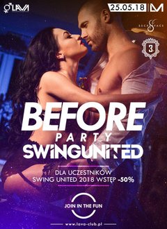 BEFORE SWING UNITED - SEX PARTY - 25.05.2018 r. (piątek)