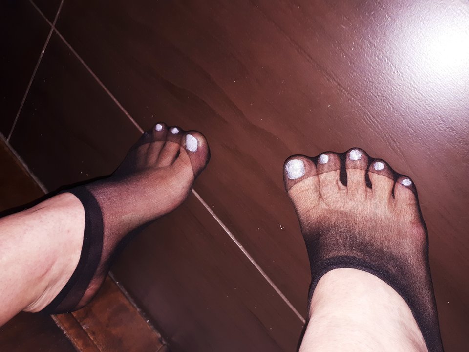 Czarne krótkie Stópki :) - BlackSister96