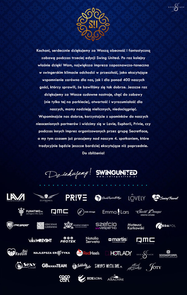 Dziękujemy za udział w trzeciej edycji SwingUnited! - SwingUnited