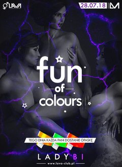 LADY BI - "FUN of COLOURS" - OPASKI dla PAŃ