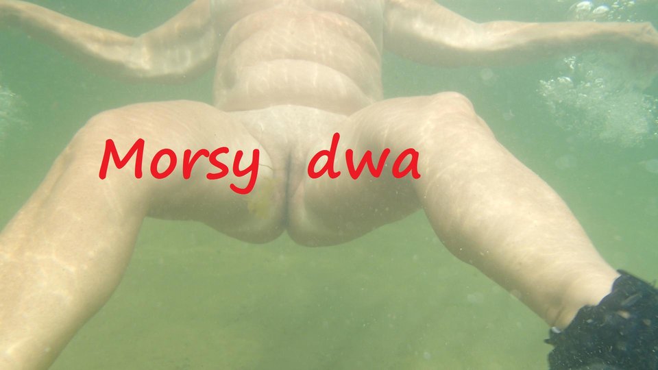 Pod wodą. - Morsy_dwa