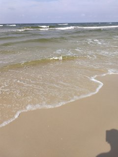 Woda dziś ciepła była w Bałtyku ;)