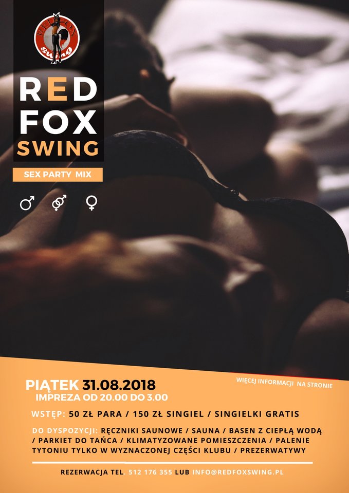 2018-08-31 Piątek --SEX PARTY- ostatni dzien wakacji - redfoxswing
