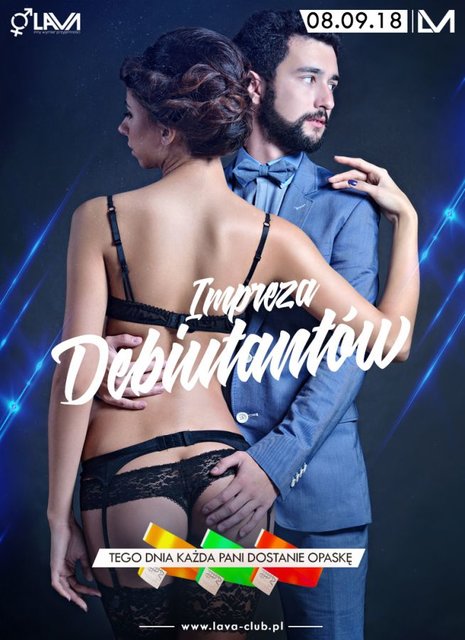 IMPREZA DEBIUTANTÓW - OPASKI - LADY BI - pary i singielki - LavaClub
