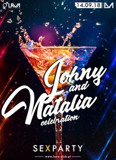 CELEBRATION JOHN & NATALIA - SEX PARTY w Swingers Clubie LaVa!