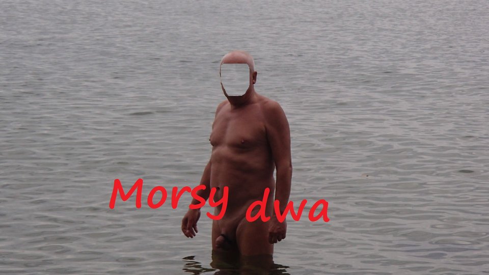 Mors w kąpieli - początek, wjazd w otmęty !!! - Morsy_dwa