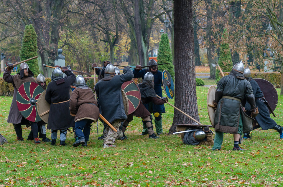 Parkowe starcie - mystic