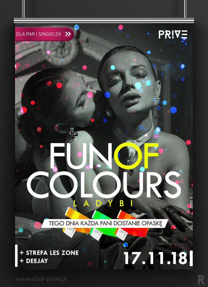 17.11 - SOBOTA - LADY BI "FUN OF COLOURS" - PriveClub