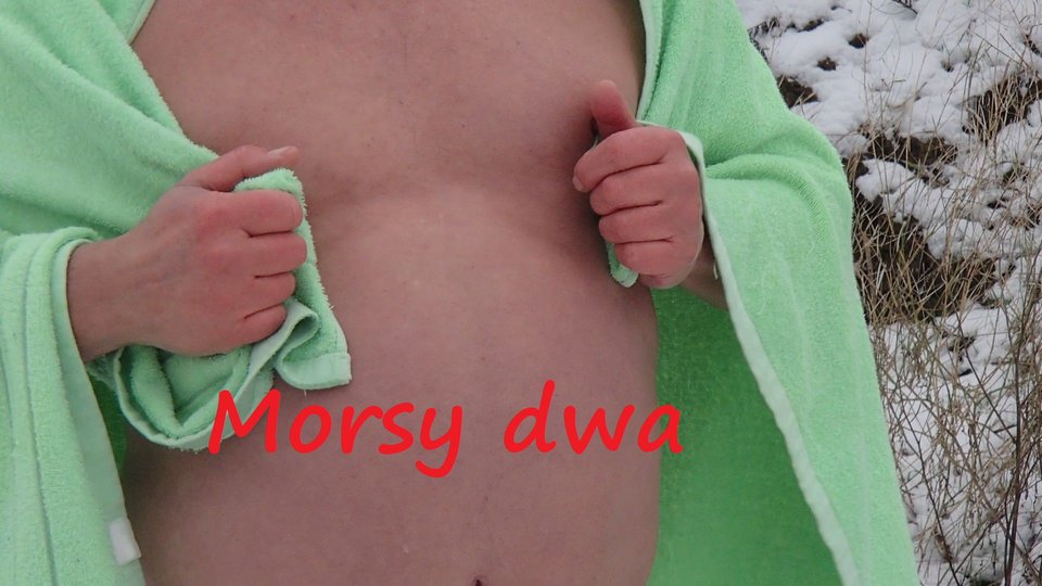 1 zimowa kąpiel ! - Morsy_dwa