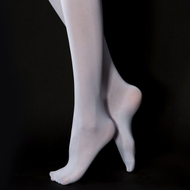 Białe rajstopki - 40Den