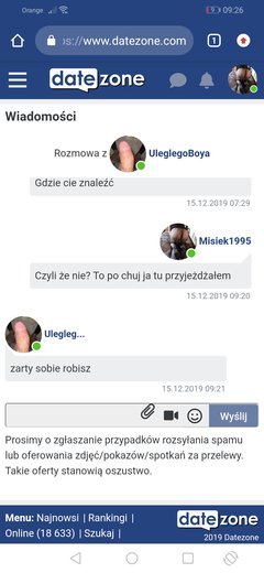 Tak wygląda umawianie się w dzisiejszych czasach. Straciłem t