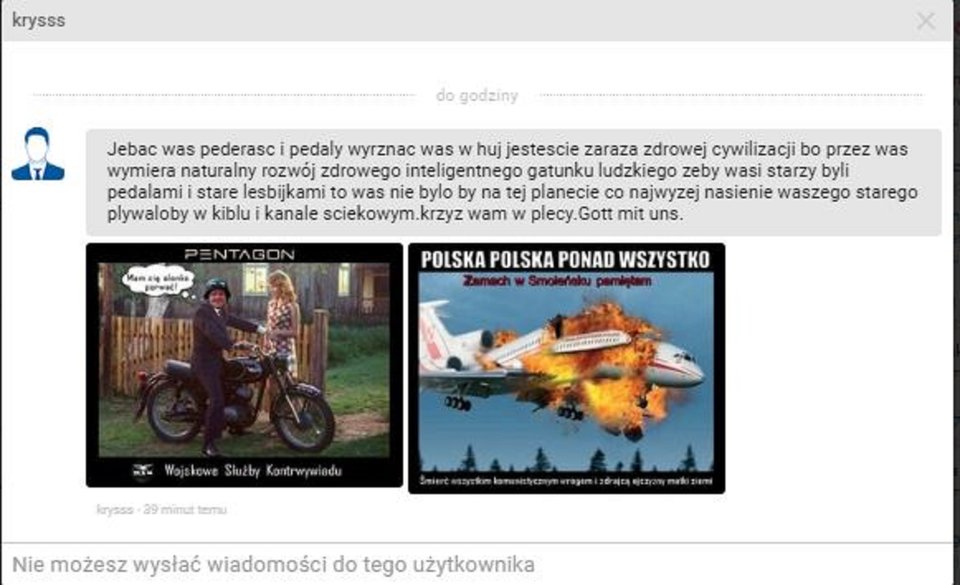 Proszę jaki nas zaszczyt spotkał .....  ZDROWE JĄDRO NARODU.. - oniradom