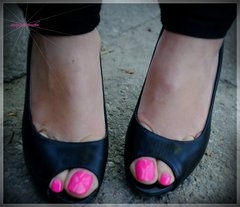 Czarne Czółenka #100