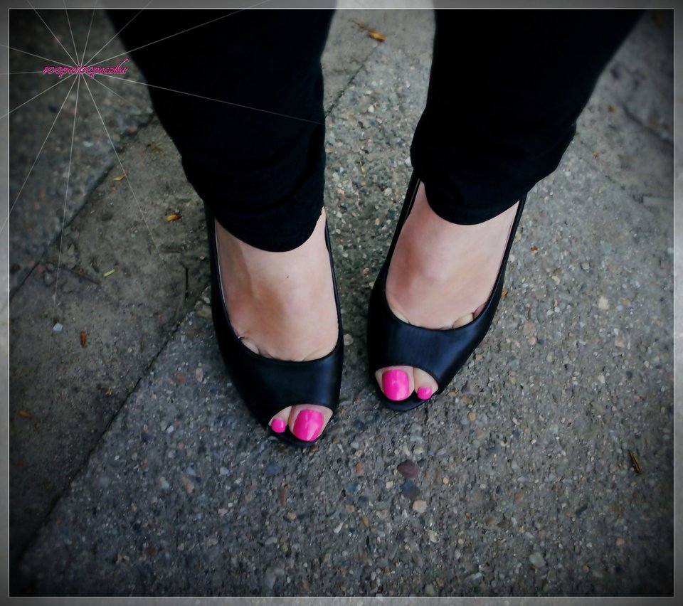 Czarne Czółenka #102 - 100pa100peczka