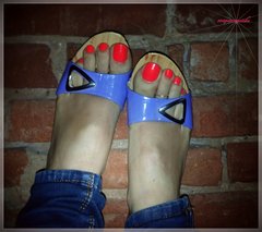 Fioletowe Drewniaczki 145