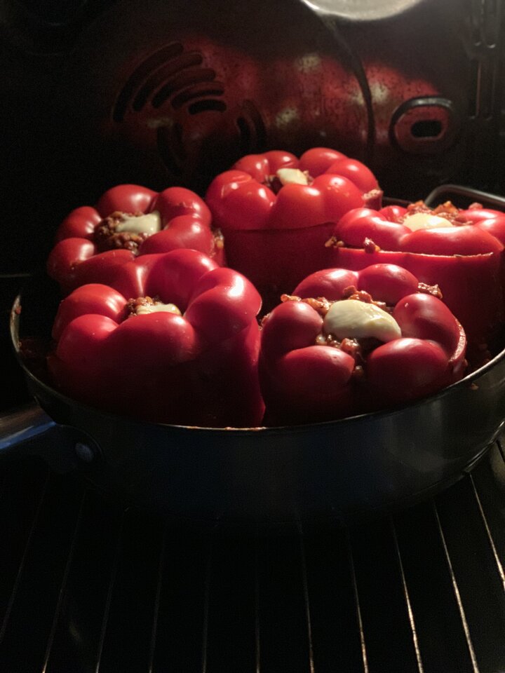 My showoff dish. Meat stuffed bell pepers🤤 - moby_dick