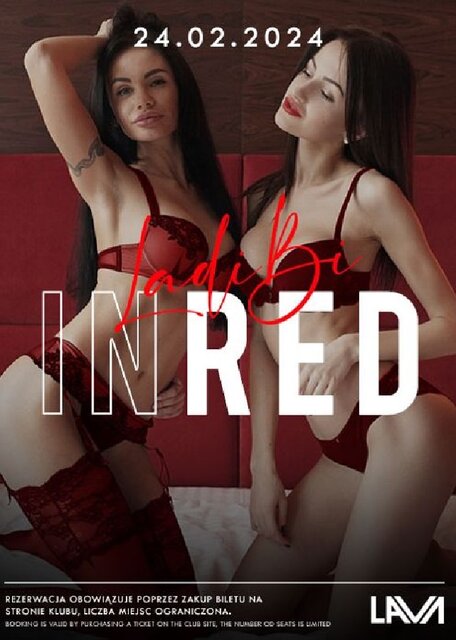 24.02.2024r. SOBOTA - LADY BI - LADY IN RED - 20:00 - 04:00 - LavaClub