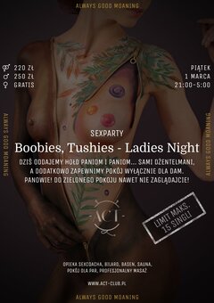 1 MARCA - Boobies, Tushies - Ladies Night - SexParty