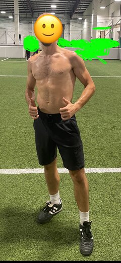 Gra w nogę musi być. Zdjęcie z 2 lat.