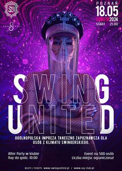 Oficjalny plakat Swing United 18.05.2024